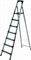 Стремянка 7 ступеней (высота до верхней ступени 153 см) 480006
