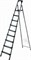 Стремянка 9 ступеней (высота до верхней ступени 197 см) 511490