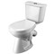 Унитаз-компакт "Бриз" эконом (кос.вып, нижн.подв, эконом арм, полип.сид.) (Santek) 504793
