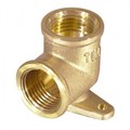 Установочный угол с креплением TIM 1/2" гайка/гайка  [10 шт], арт. DZLF022 DZLF022