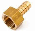 Штуцер латунный для шлангов TIM 1/2" гайка - 8мм  [10 шт], арт. SF02-08 SF02-08